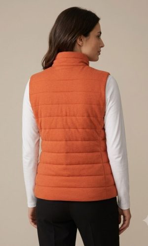 Parka sin Mangas Franjitas Naranja - Imagen 3