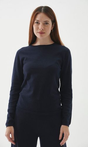 Alternative view of Sweater Sara Azul Marino