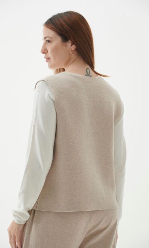 Gilet Fran Natural - Imagen 3