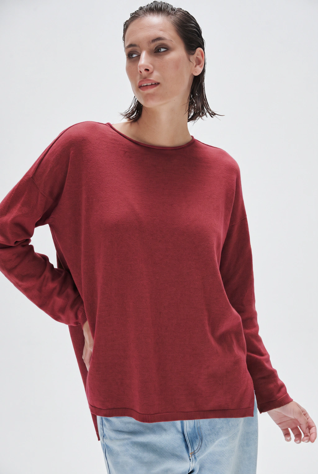 Sweater Ale Borgoña - Imagen 3