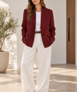 Blazer Binni Borgoña
