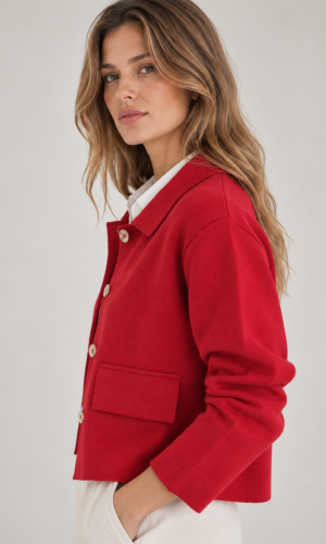 Chaqueta Nous Rojo