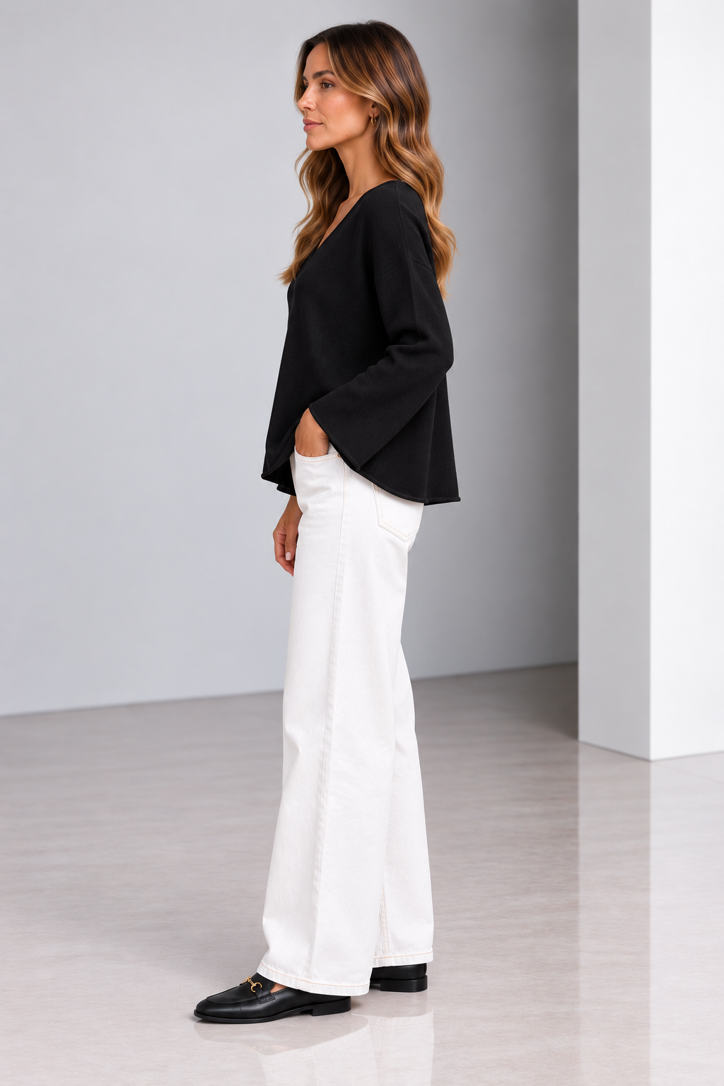 Sweater Aurora Negro - Imagen 2