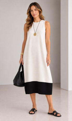 Vestido Abril Blanco