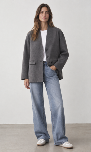 Blazer Binni Grafito