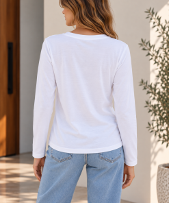 Alternative view of Polera Collie Blanca