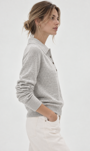 Sweater Orión Gris Perla - Imagen 3