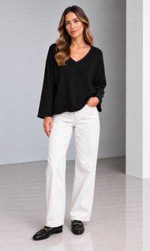 Sweater Aurora Negro