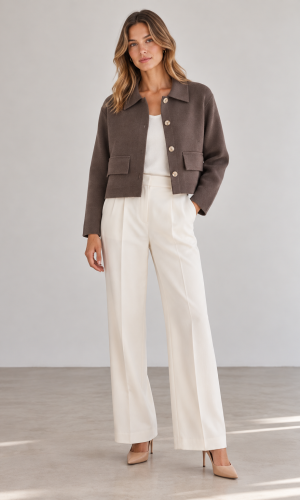 Chaqueta Nous Chocolate