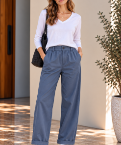 Pantalón Docker Celeste