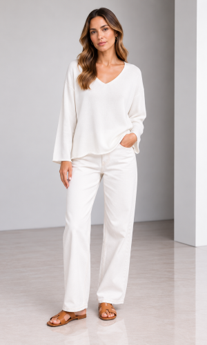 Sweater Aurora Blanco