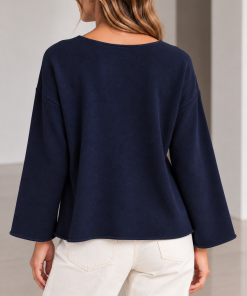 Alternative view of Sweater Aurora Azul Marino