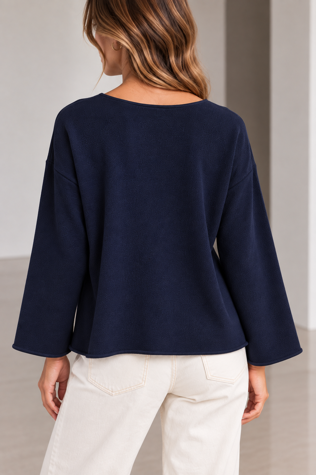 Sweater Aurora Azul Marino - Imagen 2