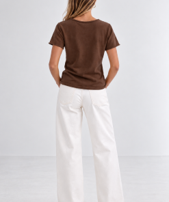 Alternative view of Polera Cruz Chocolate