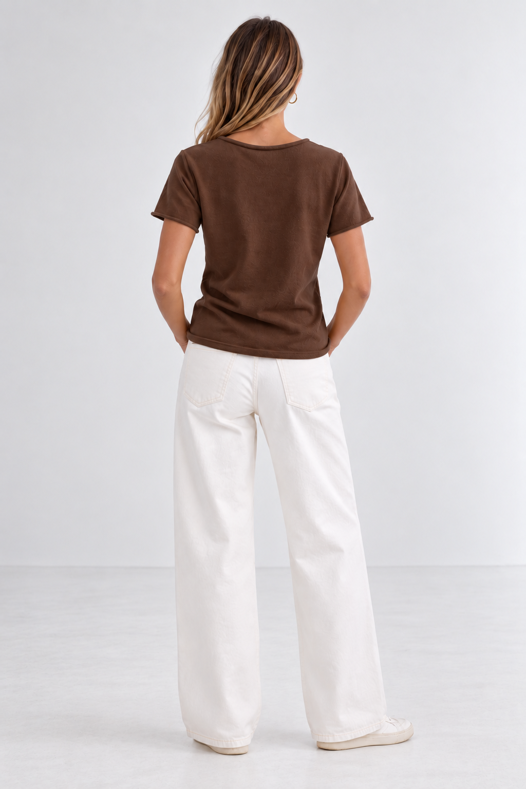 Polera Cruz Chocolate - Imagen 2