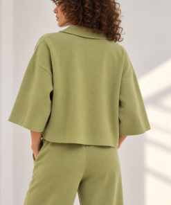 Alternative view of Chauqeta Nova Verde Pistacho
