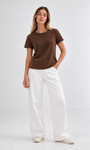 Polera Cruz Chocolate