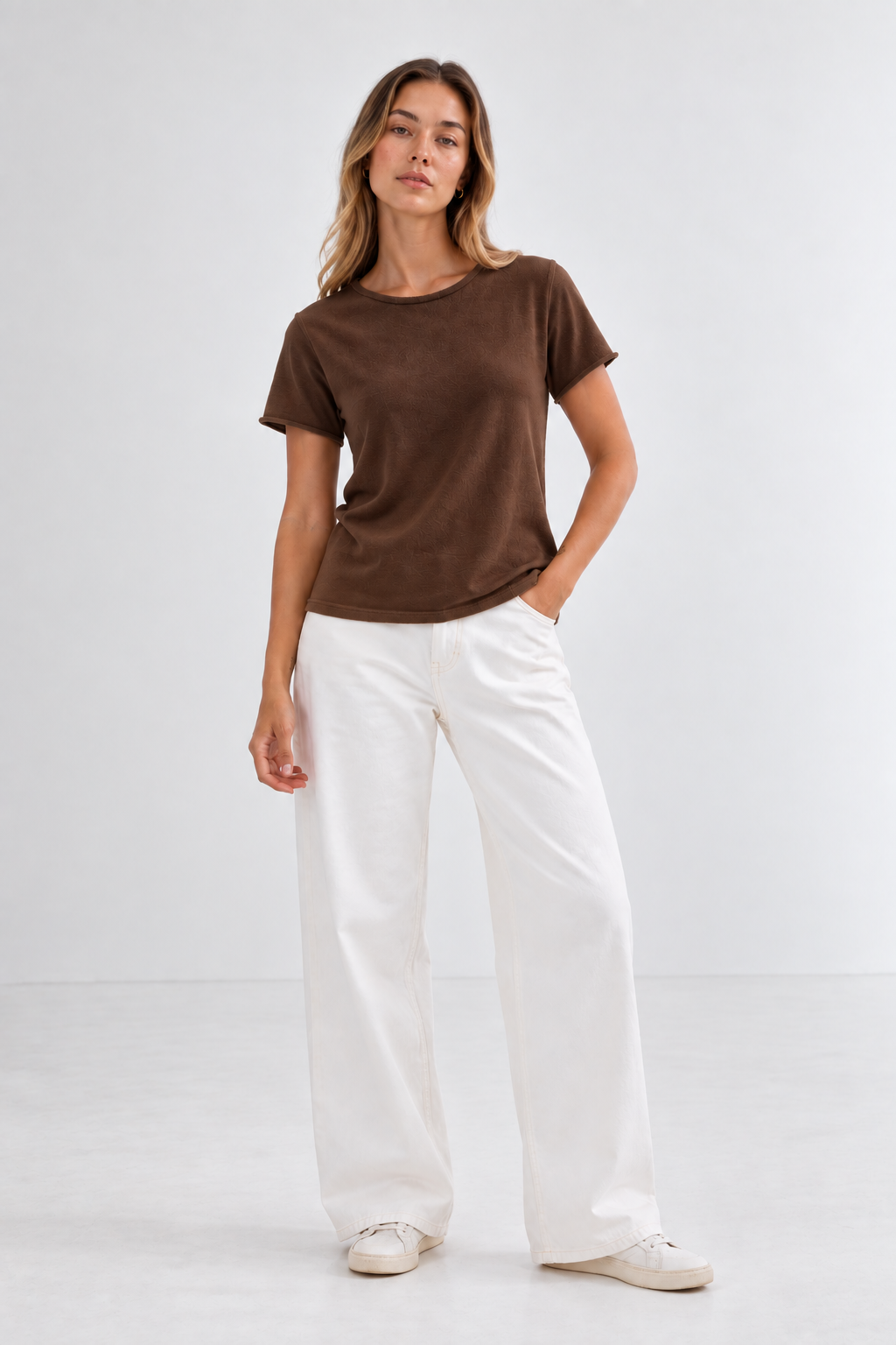 Polera Cruz Chocolate