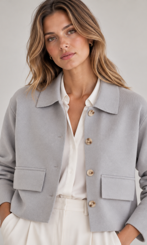 Alternative view of Chaqueta Nous Piedra