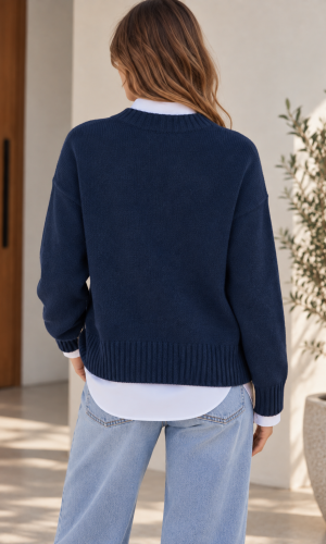 Sweater Nina Azul Marino - Imagen 5
