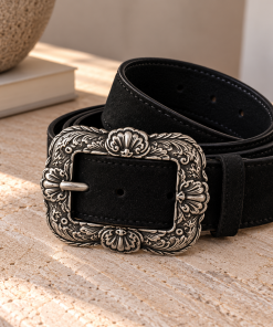 Alternative view of Cinturon Reno Negro Hebilla Rectangular