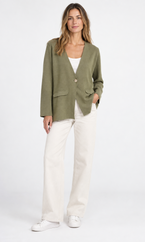 Blazer Adele Verde Seco