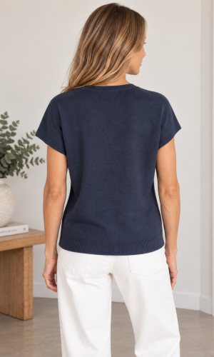 Polera Shimi Azul Marino - Imagen 5