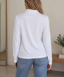 Alternative view of Polera Fox Blanco