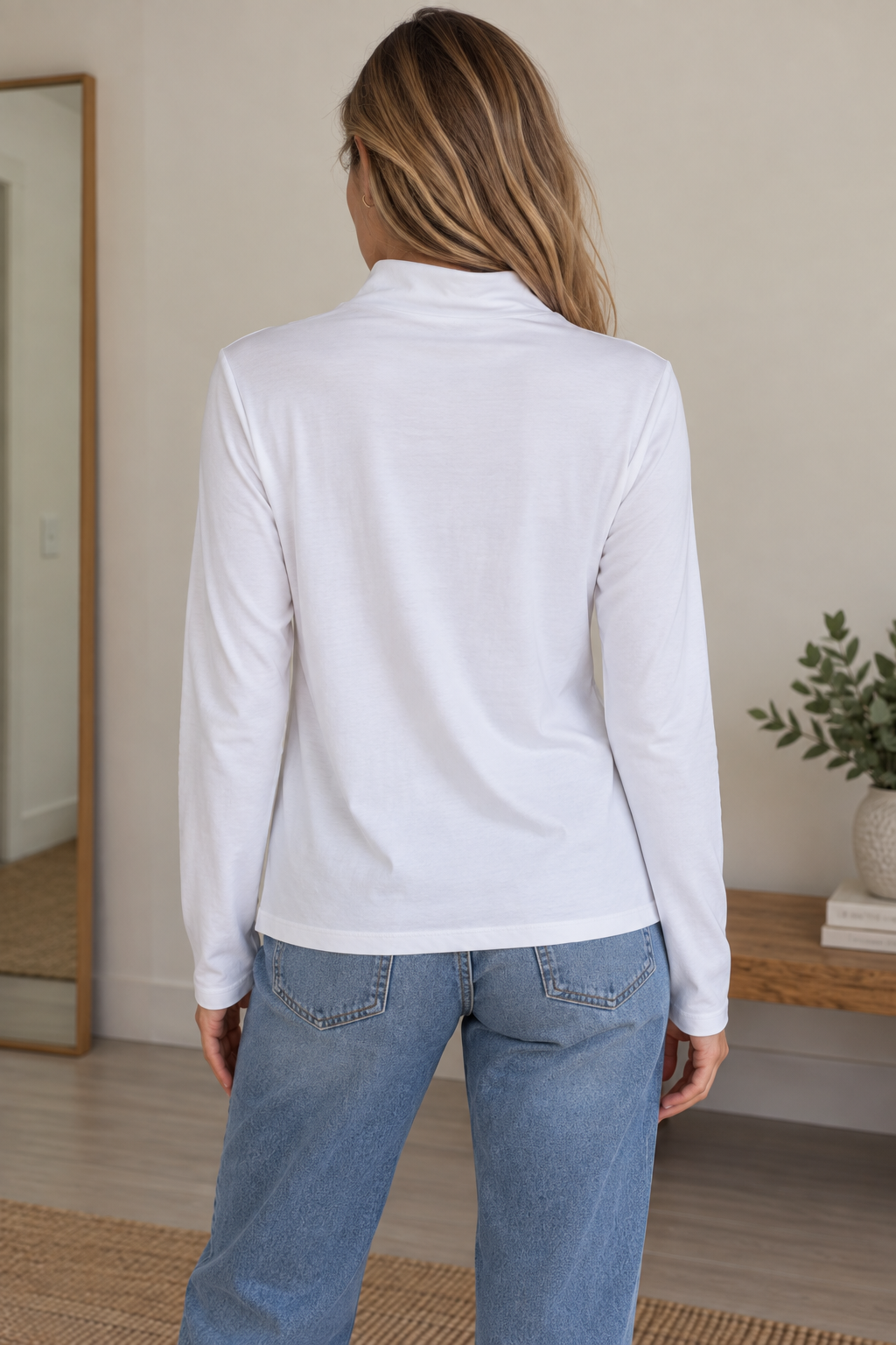 Polera Fox Blanco - Imagen 2