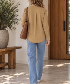 Alternative view of Camisa Collie Beige