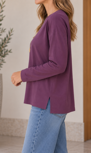 Polera Horgi Uva - Imagen 3