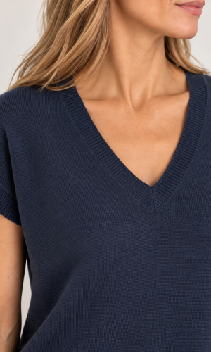 Polera Shimi Azul Marino - Imagen 3