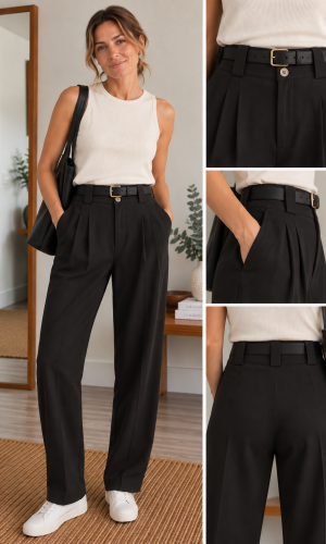 Pantalón Galgo Negro - Imagen 4