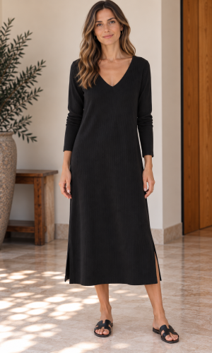 Vestido Maltes Negro