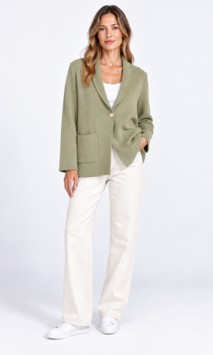 Blazer Dua Verde Seco