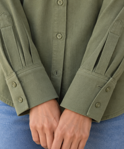 Alternative view of Camisa Collie Verde Seco