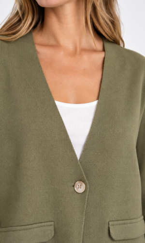 Blazer Adele Verde Seco - Imagen 3