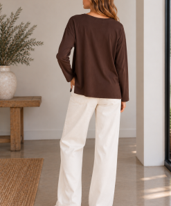 Alternative view of Polera Kokoni Chocolate