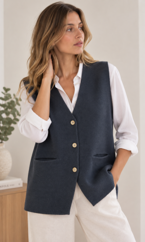 Gilet Smith Azul Marino