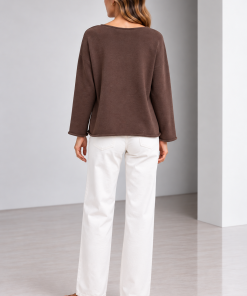 Alternative view of Sweater Domi Chocolate