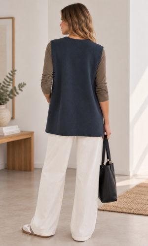 Gilet Smith Azul Marino - Imagen 4