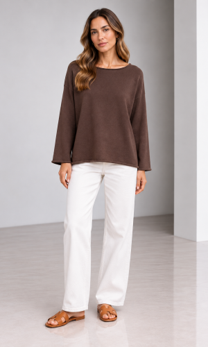 Sweater Domi Chocolate