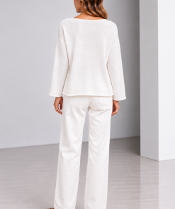 Alternative view of Sweater Aurora Blanco