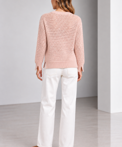 Alternative view of Sweater Calado Linda Rosa