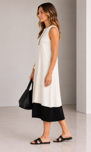 Vestido Abril Blanco - Imagen 2