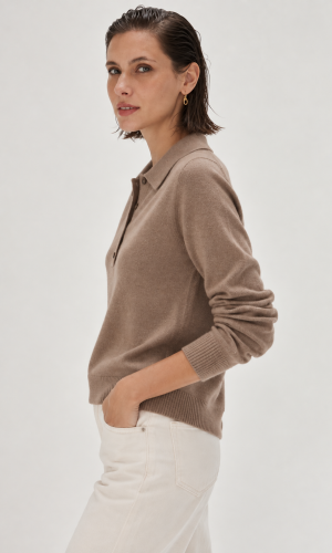 Sweater con Botones Orión Vison