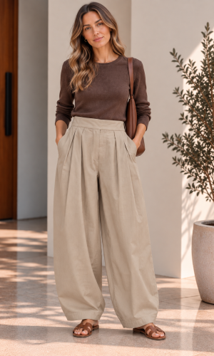 Pantalón Miki Beige