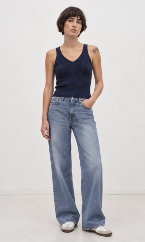 Polera Randa Azul Marino