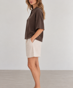 Alternative view of Polera Dominguez Chocolate