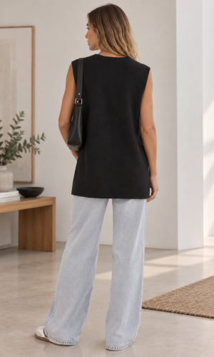 Gilet Smith Negro - Imagen 3
